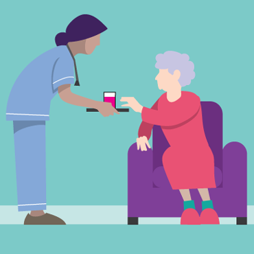 In home personal care Icon