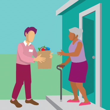 Grocery Delivery Icon