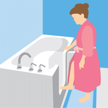 Walk-in tub Icon
