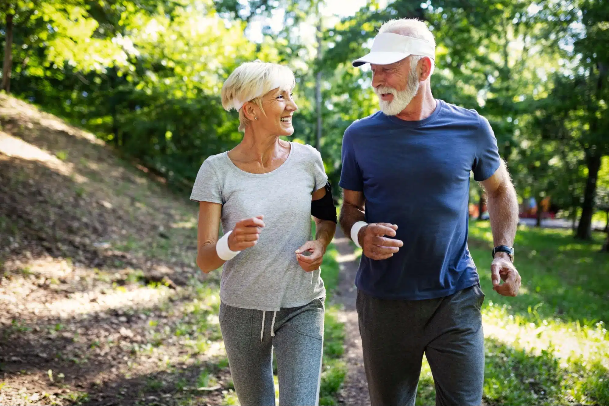 couple jogging